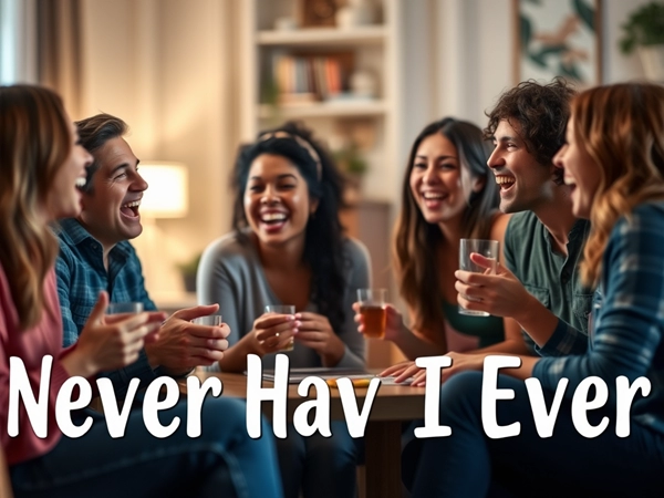 Never Have I Ever Spiel mit Freunden.